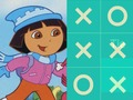 Spel Dora Tic Tac Toe på nätet