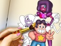 Spel Steven Universe: Målarbok  på nätet