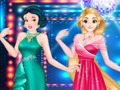 Spel Prinsessorna klär sig till den kungliga balen  på nätet