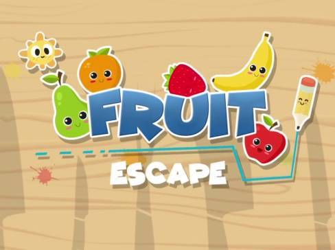 Spel Fruit Escape: Draw Line på nätet