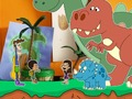 Spel Servettäventyr! Familj Dinosaur Rex  på nätet