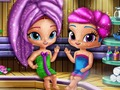 Spel Shimmer and Shine: mousserande gin i bastun  på nätet