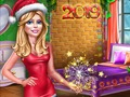 Spel Ellie nyårsrumsdekor på nätet