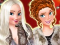 Spel Moderiktig kväll med de kungliga systrarna  på nätet
