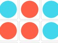 Spel Färgspel: tic-tac-toe  på nätet