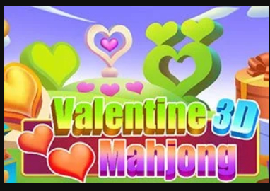 Spel Valentin 3D Mahjong  på nätet