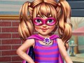 Spel Little Girl Superhero vs Princess på nätet