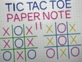 Spel Tic Tac Toe Paper Note II på nätet