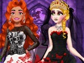 Spel Prinsessan Svart Bröllopsklänning  på nätet