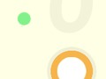 Spel Studsar färgboll på nätet