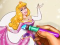 Spel Sömnig Princess målarbok  på nätet
