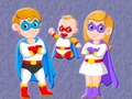Spel Super Hero Family Jigsaw på nätet
