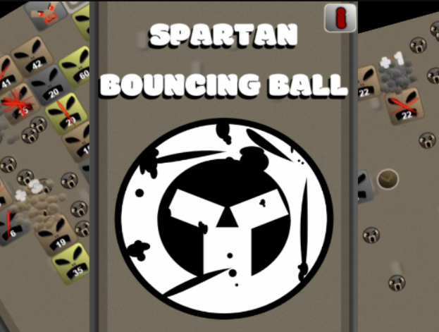 Spel Spartansk studsande boll  på nätet