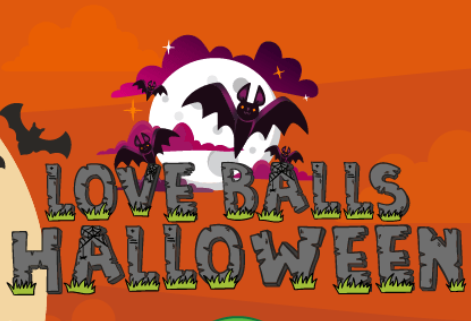 Spel Älskar bollar halloween på nätet
