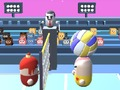 Spel Pillervolley på nätet