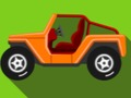 Spel Gammal jeep på vägen Pussel  på nätet