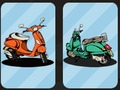 Spel Klassiskt Scooter Memory  på nätet