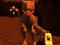 Spel Dinosaurier överlevnad slutet på världen på nätet