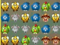 Spel Roliga djur Match 3  på nätet
