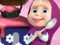 Spel Masha & Bear Cooking Dash på nätet