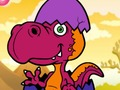 Spel Istid rolig dinosaurier färg på nätet