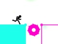 Spel Stickman rusar på nätet