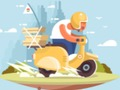 Spel City Scooter Rides Jigsaw på nätet