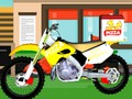 Spel Moto pizza på nätet