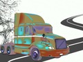 Spel Volvo Lastbilar målarbok  på nätet
