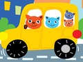 Spel Söta djur med bilar skillnad  på nätet