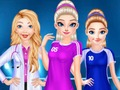 Spel Prinsessan sportskada och återhämtning på nätet