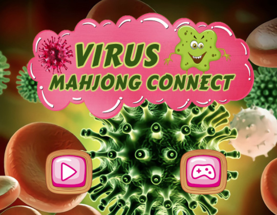 Spel Virus Mahjong-anslutning  på nätet