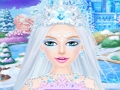 Spel Prinsesses salong fryst fest på nätet