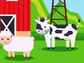Spel Cartoon Farm Spot Skillnaden på nätet