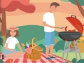 Spel Dolda objekt för grillpicknick  på nätet