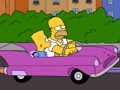 Spel Simpsons bilspår på nätet