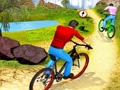 Spel Uphill Offroad cykelrytter  på nätet