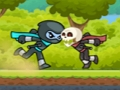 Spel Ninja kör upp och ner  på nätet