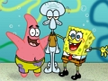 Spel Svampbob pussel  på nätet