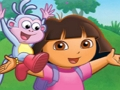 Spel Dora Explorer pussel  på nätet
