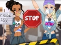 Spel Prinsessan protest  på nätet