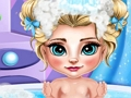 Spel Ice Queen babybad  på nätet
