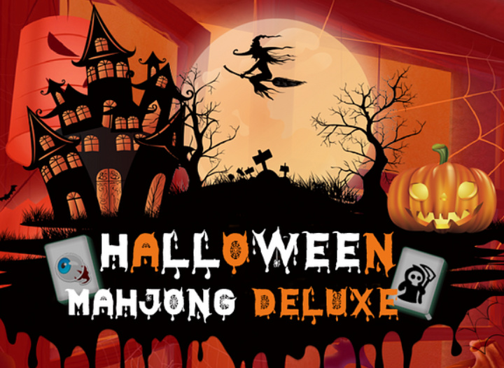 Spel Halloween Mahjong Deluxe på nätet