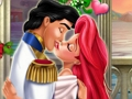 Spel Sjöjungfru prinsessan mistel kyss på nätet
