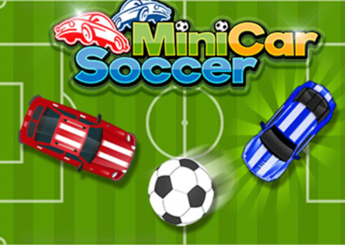 Spel Minicars fotboll på nätet