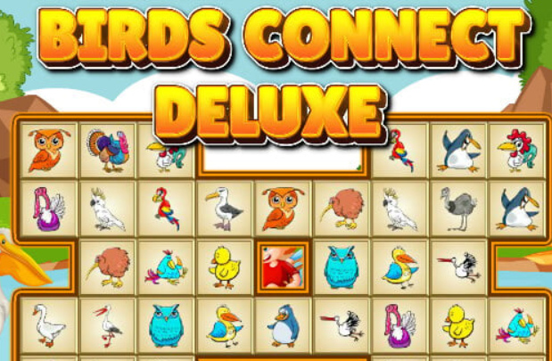 Spel Fåglar ansluter Deluxe på nätet