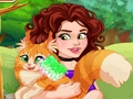 Spel Olivia antar en katt  på nätet