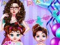 Spel Baby Taylor Mermaid Party Prep på nätet
