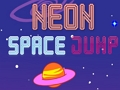 Spel Neon Space Jump på nätet