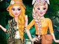 Spel Prinsessflickor Safari -resa på nätet